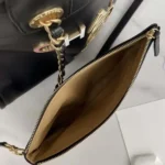 Chanel Women Calfskin Medium Deauville Tote Black Multicolor - Image 10