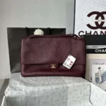 Chanel Women Maxi Flapbag Grained Calfskin & Gold-Tone Metal - Image 2