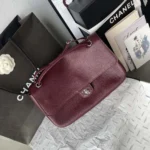 Chanel Women Maxi Flapbag Small Grained Calfskin & Silver-Tone Metal - Image 15