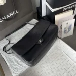 Chanel Women Maxi Flapbag Small Grained Calfskin & Silver-Tone Metal - Image 6