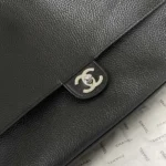 Chanel Women Maxi Flapbag Small Grained Calfskin & Silver-Tone Metal - Image 7