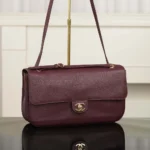 Chanel Women Maxi Flapbag Small Grained Calfskin & Gold-Tone Metal - Image 9
