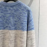 Dior Women DiorAlps Oversized Embroidered Sweater Multicolor Dior d'Hiver Virgin Wool Intarsia