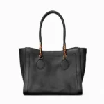 Gucci Women Bamboo Tote Medium Bag-Black ‎A005YBAAG23