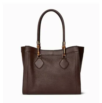 Gucci Women Bamboo Tote Medium Bag-Dark Brown A005YBAAG8Z