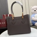 Gucci Women Bamboo Tote Medium Bag-Dark Brown A005YB AAG8Z