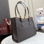 Gucci Women Bamboo Tote Medium Bag-Dark Brown A005YB AAG8Z