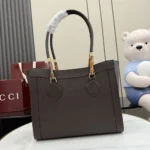 Gucci Women Bamboo Tote Medium Bag-Dark Brown A005YB AAG8Z