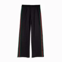 Gucci Women Cotton Jersey Leisure Pants With Web A00A78XJH3Y