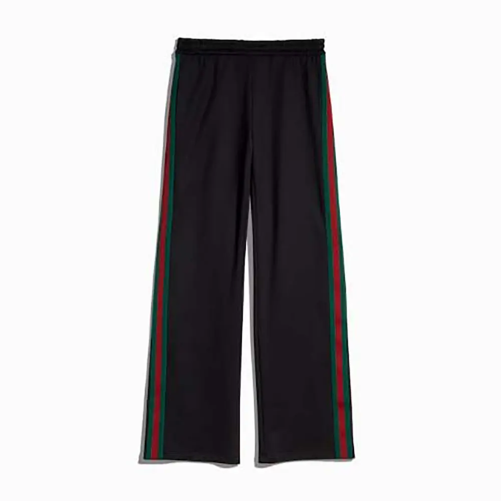 Gucci Women Cotton Jersey Leisure Pants With Web A00A78XJH3Y (1) Gucci Women Cotton Jersey Leisure Pants With Web A00A78XJH3Y