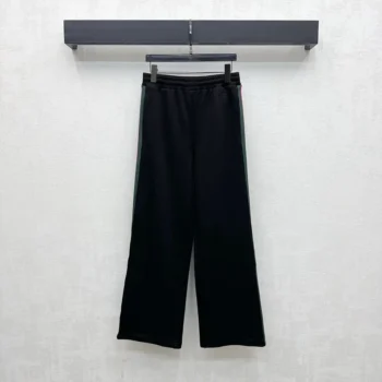 Gucci Women Cotton Jersey Leisure Pants With Web A00A78XJH3Y