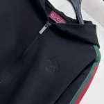 Gucci Women Cotton Jersey Zip Jacket With Web A00A75XJH3Y