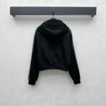Gucci Women Cotton Jersey Zip Jacket With Web A00A75XJH3Y