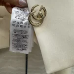 Gucci Women Crêpe Wool Jacket With Double G Button A00E1TZACKN