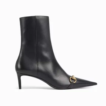 Gucci Women Donna Bootie-Black A00CAYAAGV9