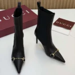 Gucci Women Donna Bootie-Black A00CAYAAGV9