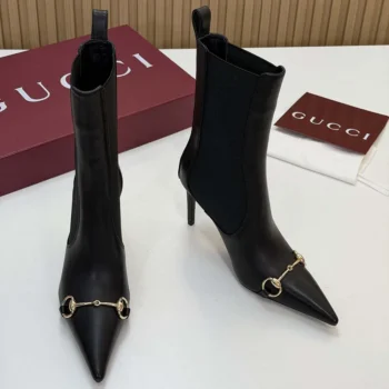 Gucci Women Donna Bootie-Black A00CAYAAGV9