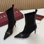 Gucci Women Donna Bootie-Black A00CAYAAGV9