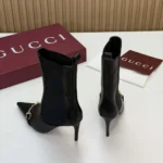 Gucci Women Donna Bootie-Black A00CAYAAGV9