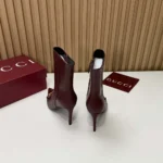 Gucci Women Donna Bootie-Dark Burgundy A00CAYAAGV9