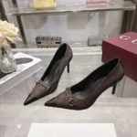 Gucci Women Donna Pump-Dark Brown A009YE9SF102151