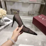 Gucci Women Donna Pump-Dark Brown A009YE9SF102151