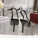 Gucci Women Donna Slingback Pump-Black A0068PAAF0M