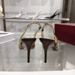 Gucci Women Donna Slingback Pump-Sand A0068TFAGHW