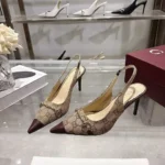 Gucci Women Donna Slingback Pump-Sand A0068TFAGHW