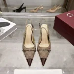 Gucci Women Donna Slingback Pump-Sand A0068TFAGHW
