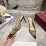 Gucci Women Donna Slingback Pump-Sand A0068TFAGHW