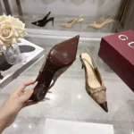 Gucci Women Donna Slingback Pump-Sand A0068TFAGHW