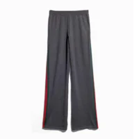 Gucci Women Fine Wool Leisure Pants With Web A006FPXKFTL