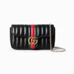 Gucci Women Jetset Gg Marmont Small Shoulder Bag-Black ‎A006X1AAG8N