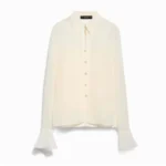 Gucci Women Light Silk Georgette Shirt 871996ZHS049200