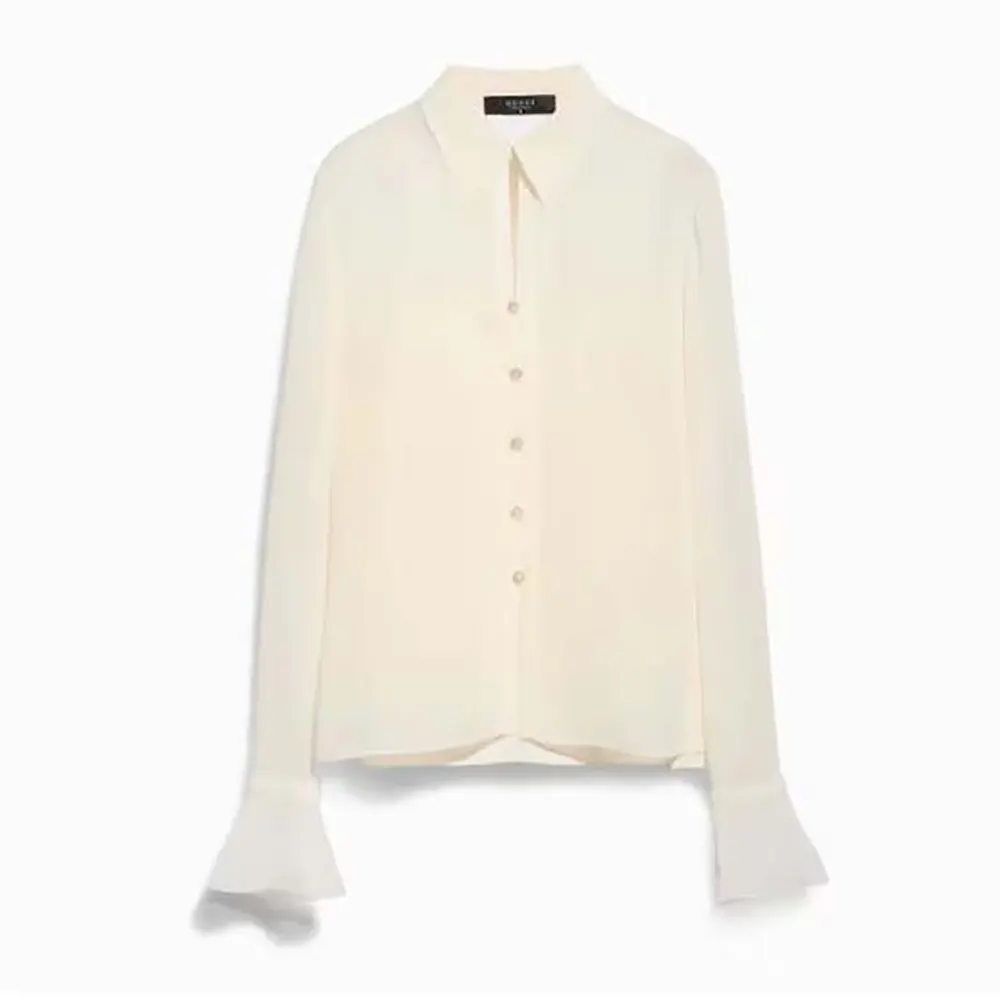 Gucci Women Light Silk Georgette Shirt 871996ZHS049200 (1) Gucci Women Light Silk Georgette Shirt 871996ZHS049200