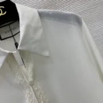 Gucci Women Light Silk Georgette Shirt 871996ZHS049200 - Image 5