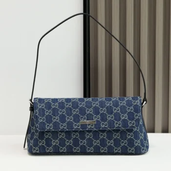 Gucci Women Madison Medium Shoulder Bag-Dark Blue 874744FAF8V