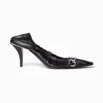 Gucci Women Vittoria Pump With Elastic-Black ‎A00661AAGRI