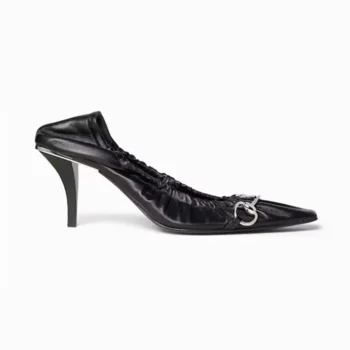 Gucci Women Vittoria Pump With Elastic-Black ‎A00661AAGRI