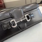 Gucci Women Wallet On Chain With Horsebit-Black A006YU