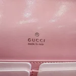 Gucci Women Wallet On Chain With Horsebit-Pink A006YU