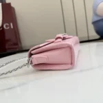 Gucci Women Wallet On Chain With Horsebit-Pink A006YU