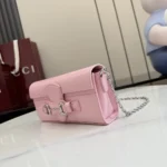 Gucci Women Wallet On Chain With Horsebit-Pink A006YU