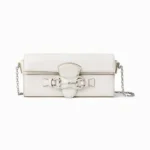 Gucci Women Wallet On Chain With Horsebit-White A006YU