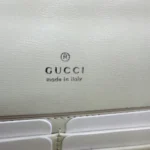 Gucci Women Wallet On Chain With Horsebit-White A006YU