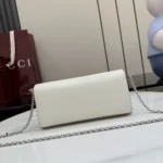 Gucci Women Wallet On Chain With Horsebit-White A006YU