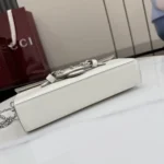Gucci Women Wallet On Chain With Horsebit-White A006YU