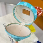 Louis Vuitton LV Unisex Sunset Pouch Bag Charm Light Blue M04389
