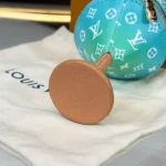 Louis Vuitton LV Unisex Sunset Pouch Bag Charm Light Blue M04389